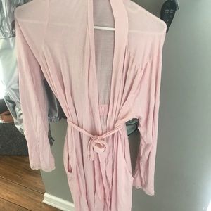 NEW Pink maternity or nursing robe
